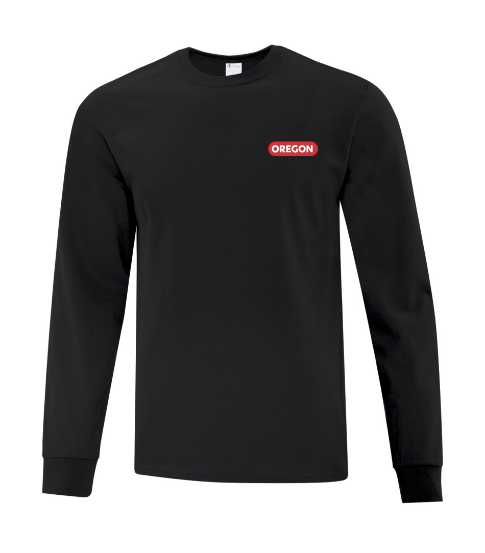 Men's Cotton Long Sleeve T-Shirt – Oregon Clothing Program Website