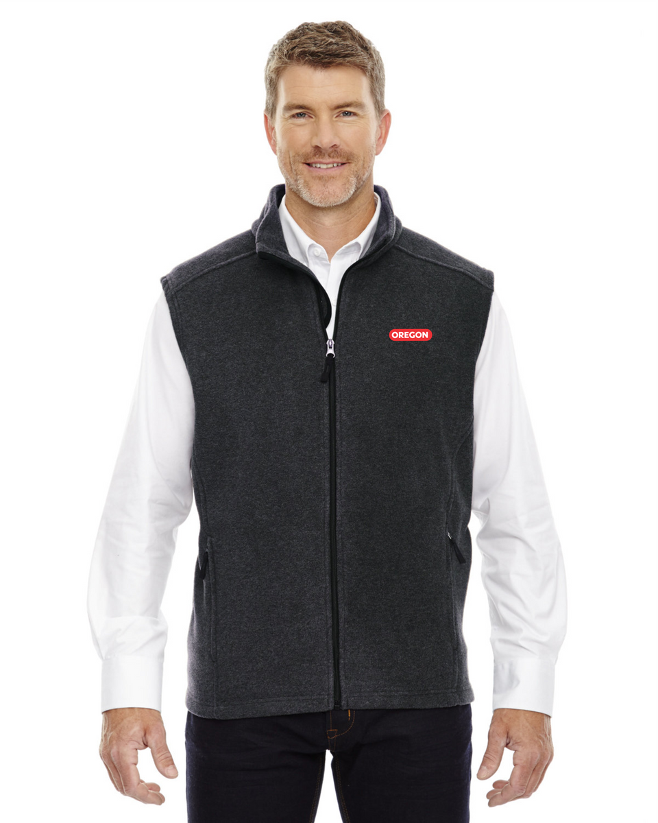 Men's Full Zip Polar Fleece Vest – Oregon Clothing Program Website