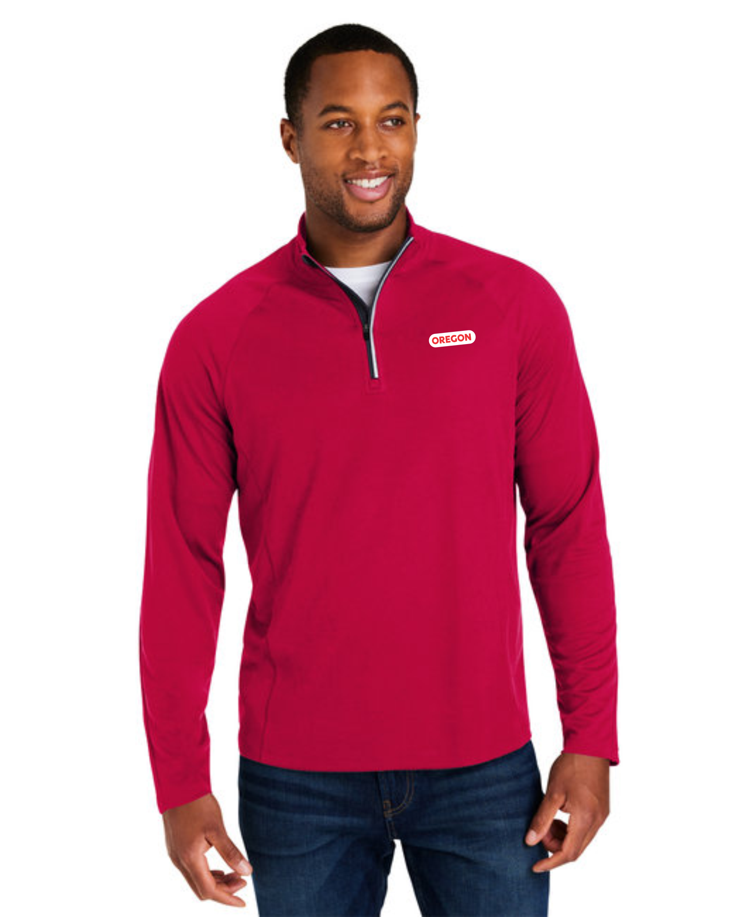 Men's Lightweight Performance Pique Quarter-Zip