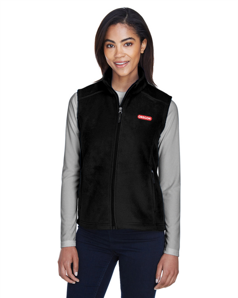 Ladies Full Zip Polar Fleece Vest